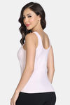Zivame Naturally Dyed Knit Cotton Camisole - Pink Salt — thumbnail 3